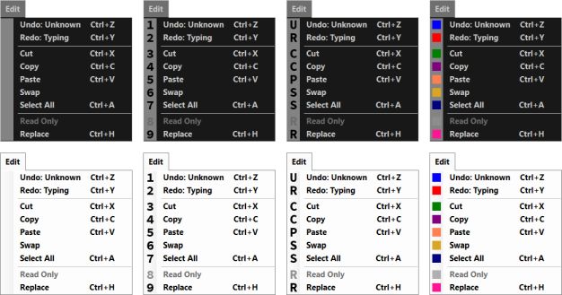 menu icon type