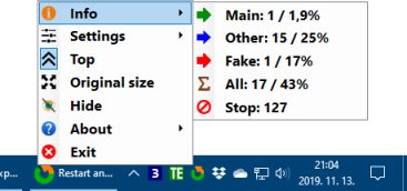 restart explorer tray menu